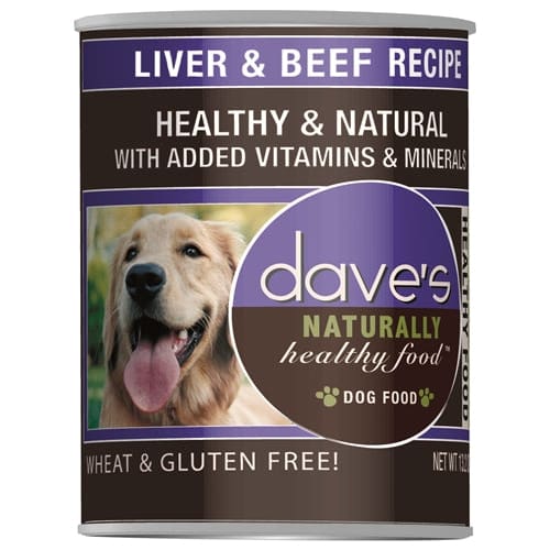 Daves Naturally Healthy; Liver and Beef 13.2Oz (Case Of 12) - Pet Supplies - Daves