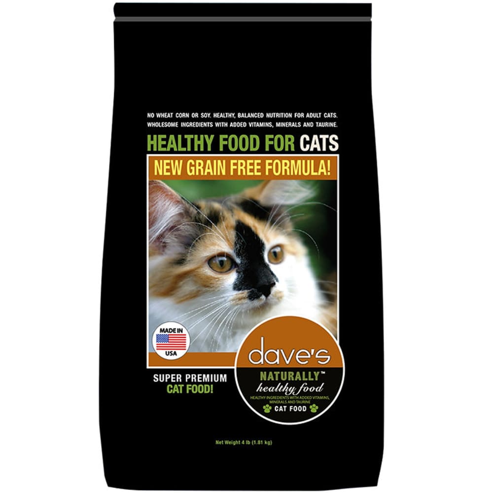 Daves Pet Food Naturally Healthy Adult Dry Cat Food 4 lbs. - Pet Supplies - Daves