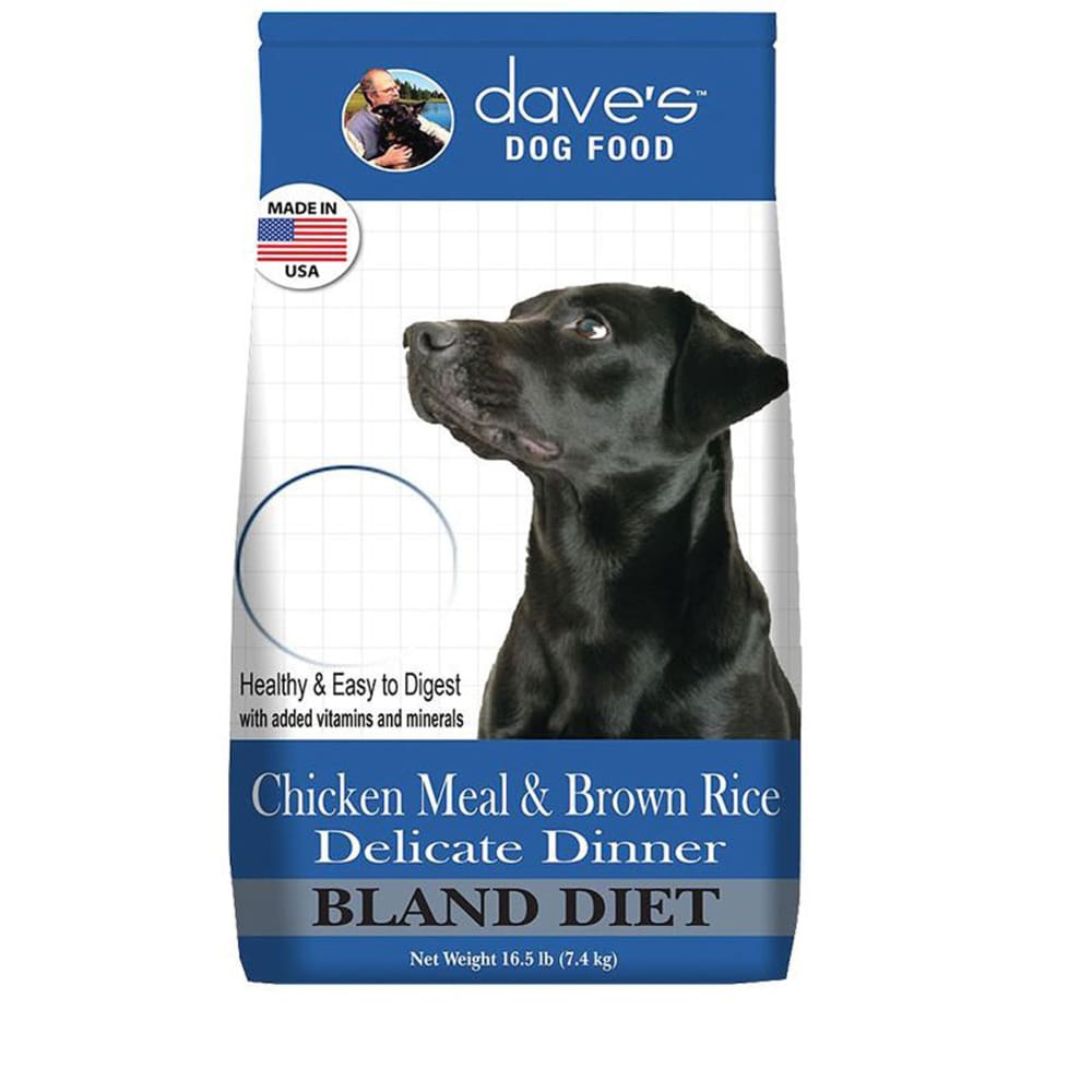 Daves Pet Food Restricted Diet Chicken Meal and Brown Rice Delicate Dinner 30lbs. - Pet Supplies - Daves
