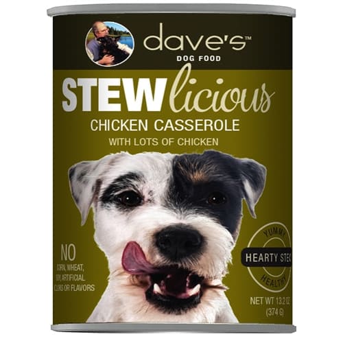 Daves Pet Food Stewlicious Chicken Casserole 13.2Oz (Case Of 12) - Pet Supplies - Daves