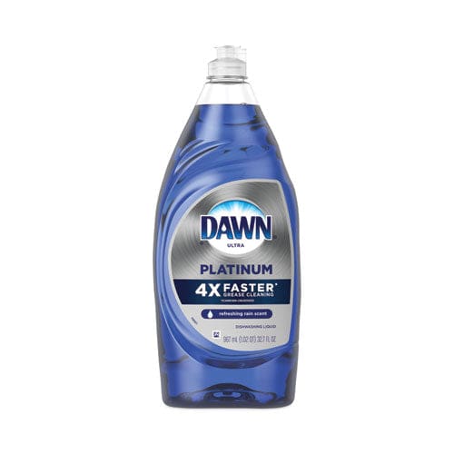 Dawn Platinum Liquid Dish Detergent Refreshing Rain Scent 32.7 Oz Bottle 8/carton - Janitorial & Sanitation - Dawn®