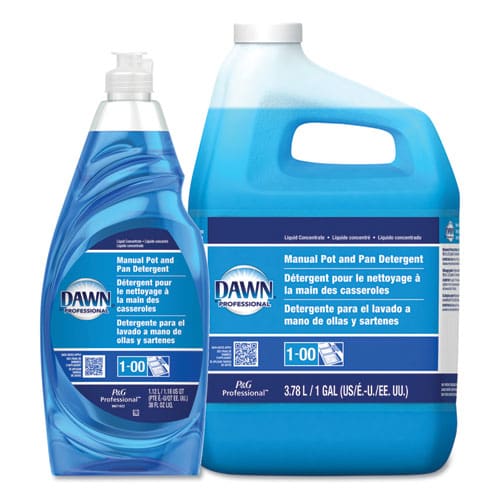 Dawn Professional Manual Pot/pan Dish Detergent Lemon 38 Oz Bottle 8/carton - Janitorial & Sanitation - Dawn® Professional