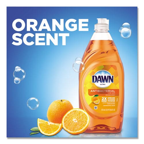 Dawn Ultra Antibacterial Dishwashing Liquid Orange Scent 28 Oz Bottle 8/carton - Janitorial & Sanitation - Dawn®