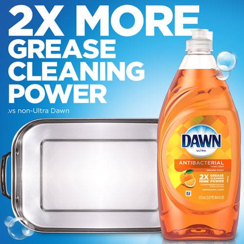 Dawn Ultra Antibacterial Dishwashing Liquid Orange Scent 28 Oz Bottle - Janitorial & Sanitation - Dawn®