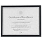 Dax Value U-channel Document Frame With Certificate 8.5 X 11 Black - Office - DAX®
