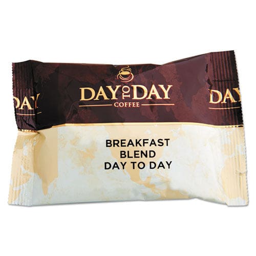 Day to Day Coffee 100% Pure Coffee Breakfast Blend 1.5 Oz Pack 42 Packs/carton - Food Service - Day to Day Coffee®