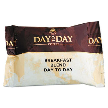 Day to Day Coffee 100% Pure Coffee Breakfast Blend 1.5 Oz Pack 42 Packs/carton - Food Service - Day to Day Coffee®