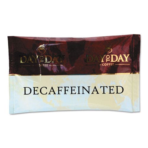 Day to Day Coffee 100% Pure Coffee Decaffeinated 1.5 Oz Pack 42 Packs/carton - Food Service - Day to Day Coffee®