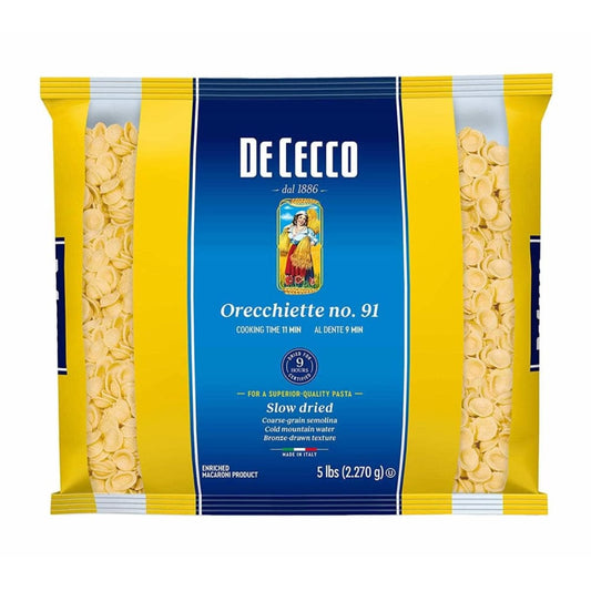 DE CECCO DE CECCO Pasta Orecchiette, 5 lb
