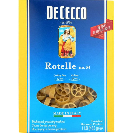 DE CECCO DE CECCO Pasta Rotelle, 16 oz