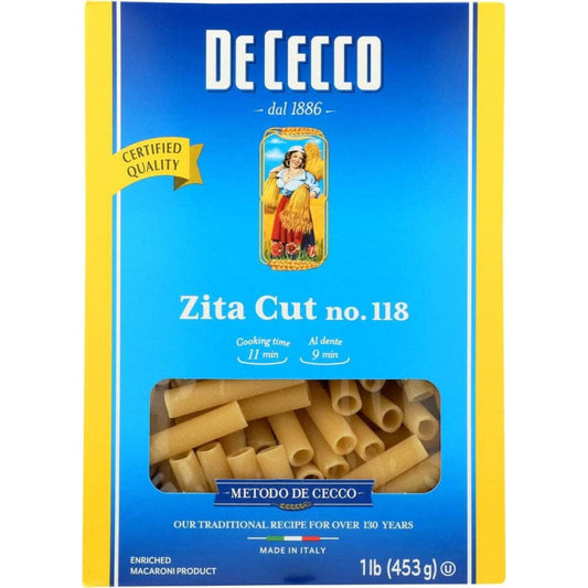 DE CECCO DE CECCO Zita Cut no. 118 Pasta, 16 oz
