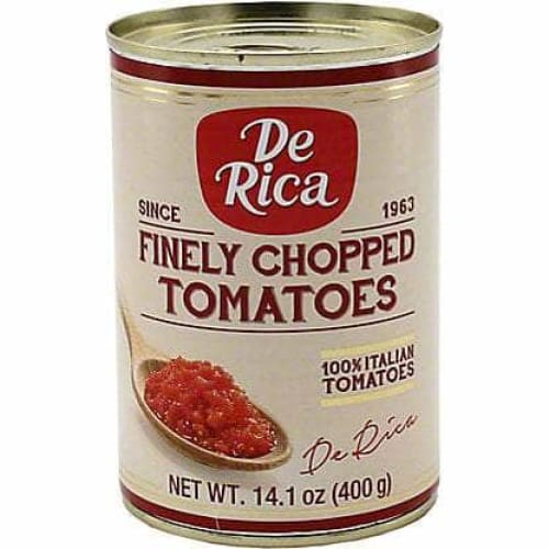 DE RICA Grocery > Pantry DE RICA: Finely Chopped Tomatoes, 14.1 oz