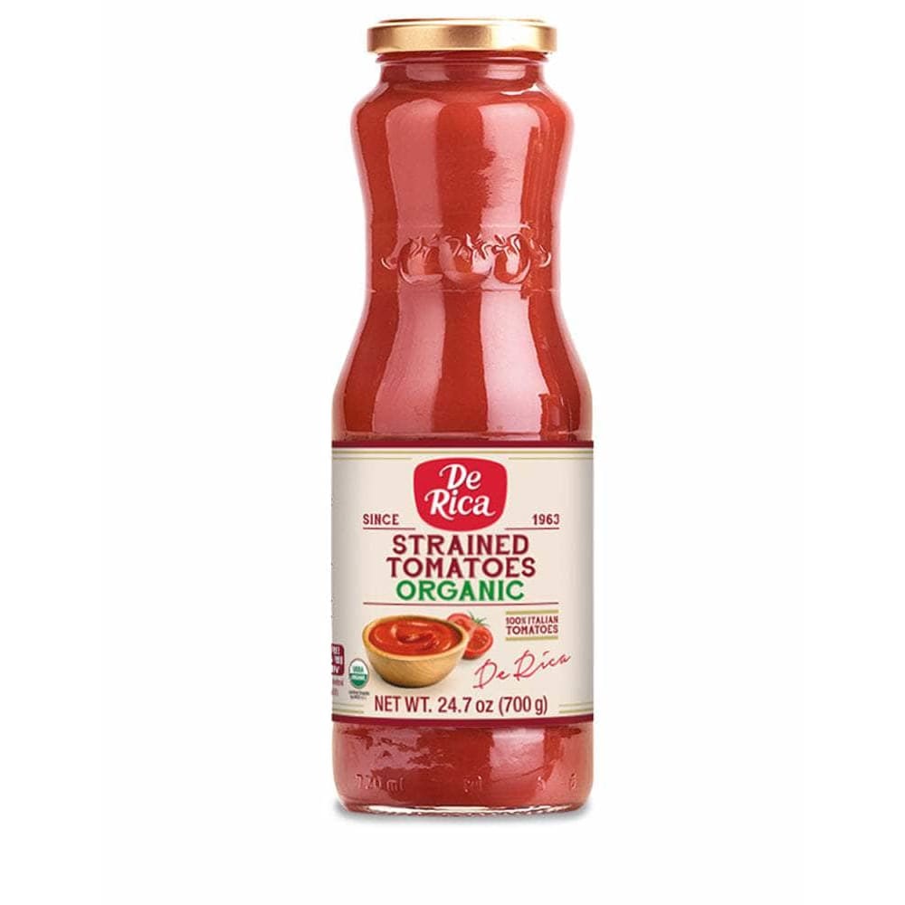 DE RICA Grocery > Pantry > Pasta and Sauces DE RICA: Organic Strained Tomatoes, 24.7 oz