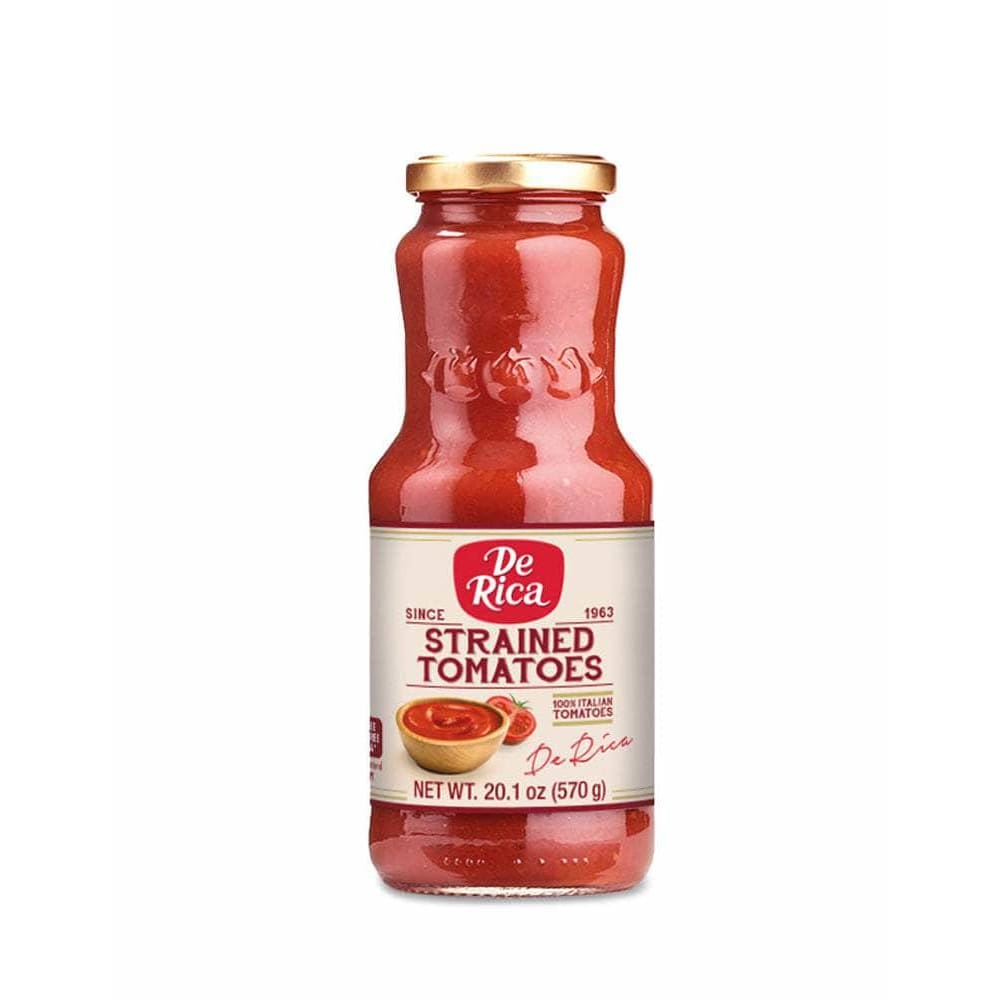 DE RICA Grocery > Pantry > Pasta and Sauces DE RICA: Strained Tomatoes, 20.1 oz