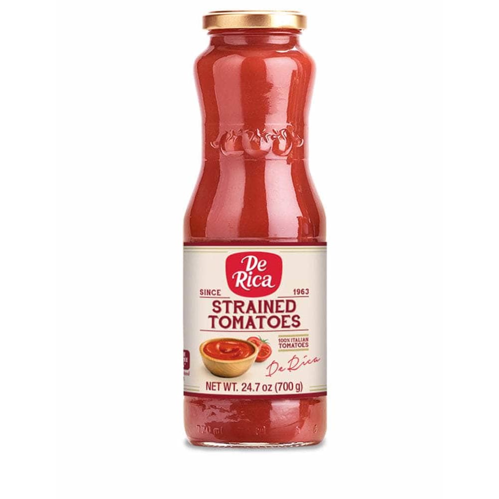 DE RICA Grocery > Pantry > Pasta and Sauces DE RICA: Strained Tomatoes, 24.7 oz