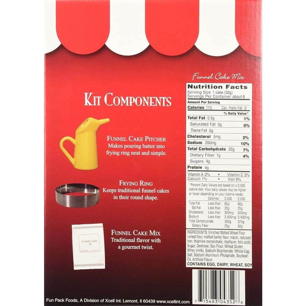 Dean Jacobs Grocery > Cooking & Baking DEAN JACOBS: Funnel Cake Kit, 9.6 oz