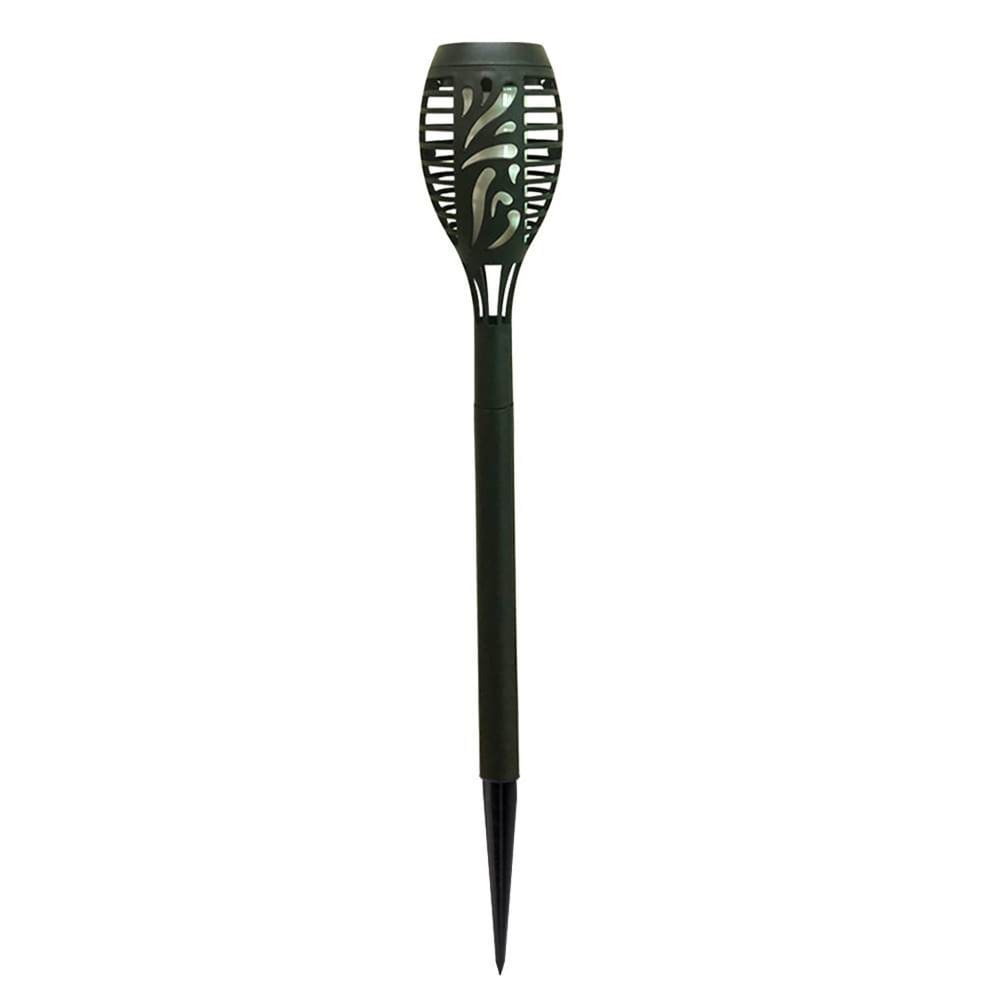 Deck Impressions 15 Solar Flaming Tiki Torch Light - 12 Pack - Outdoor Lighting - Deck Impressions