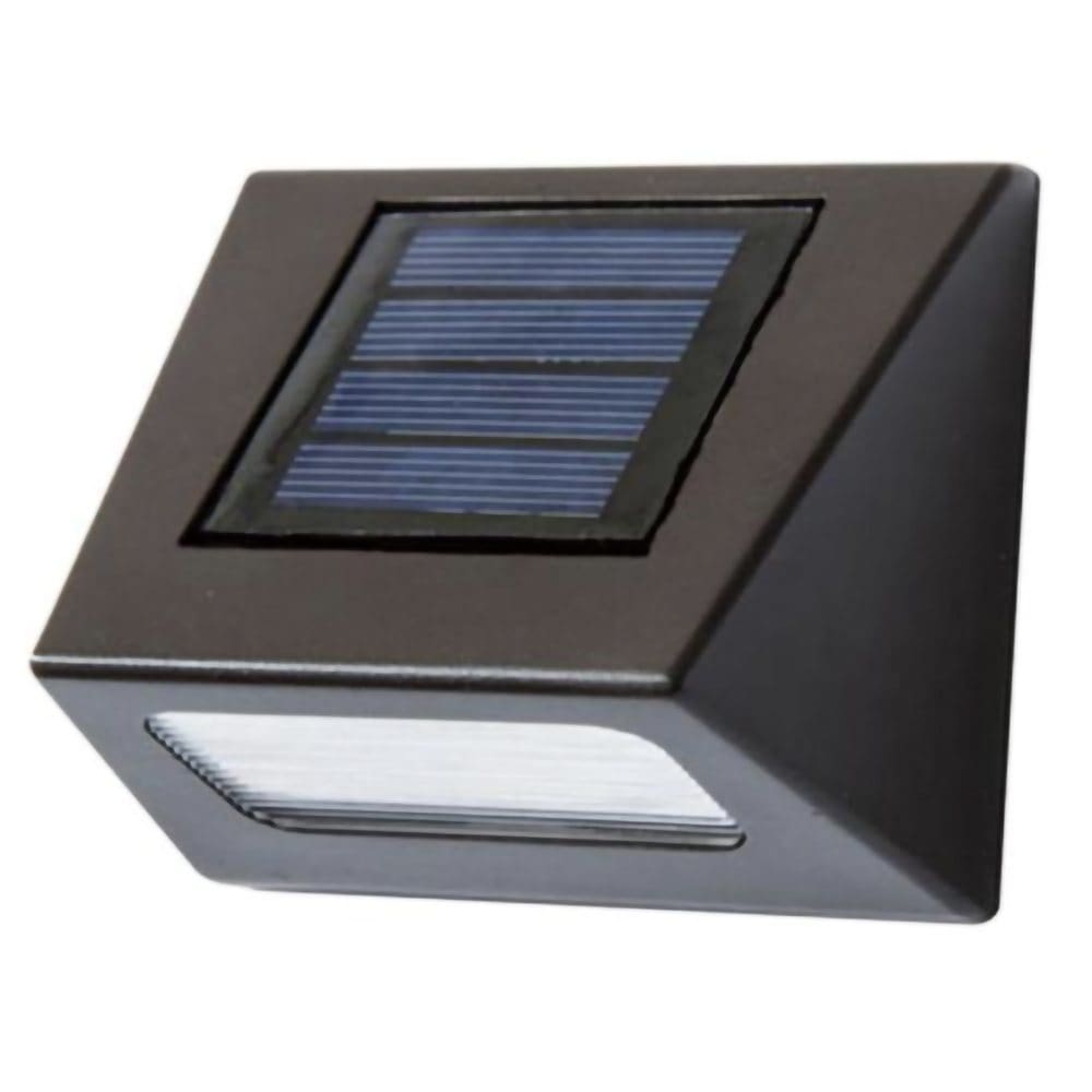 Deck Impressions Solar Bronze Integrated LED Downcast Deck Light - 8 Pack - Outdoor Lighting - Deck Impressions