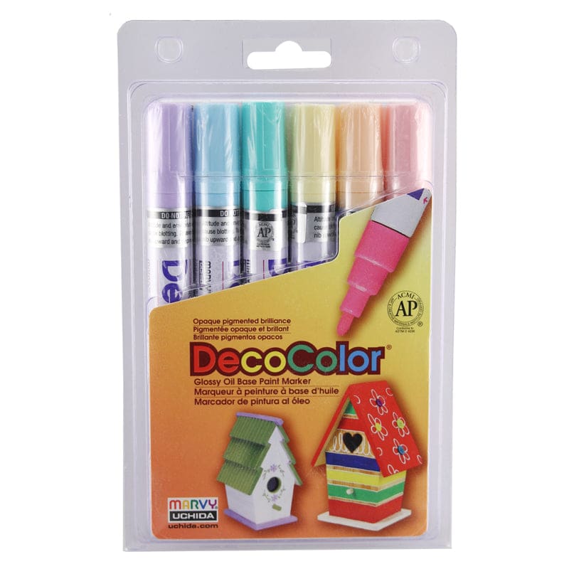 Decocolor 6 Marker Pack B (Pack of 2) - Markers - Uchida Of America Corp