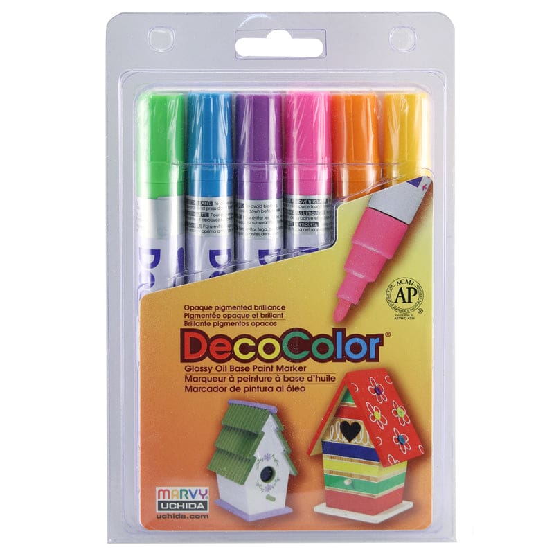 Decocolor 6 Marker Pack C (Pack of 2) - Markers - Uchida Of America Corp