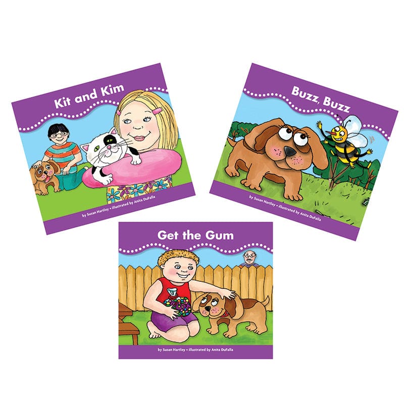 Decodable Readers Bag Set (Pack of 2) - Learn To Read Readers - Newmark Learning