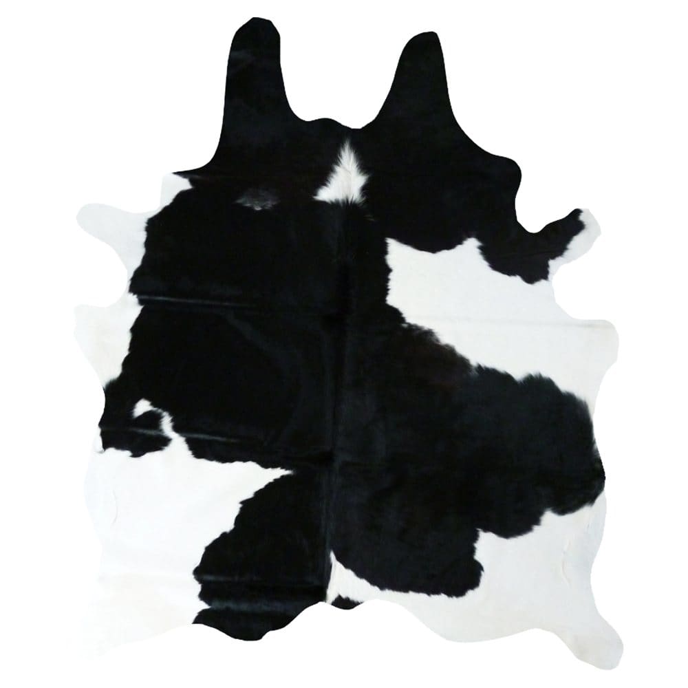Decohides Real Cowhide Rug Black and White - Area Rugs - Decohides