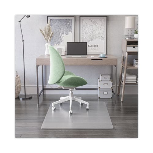 deflecto Antimicrobial Chair Mat Rectangular 45 X 53 Clear - Furniture - deflecto®