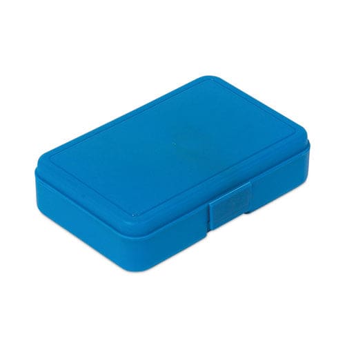 deflecto Antimicrobial Pencil Box 7.97 X 5.43 X 2.02 Blue - School Supplies - deflecto®