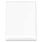 deflecto Classic Image Slanted Sign Holder Portrait 8.5 X 11 Insert Clear - Office - deflecto®