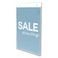 deflecto Classic Image Stand-up Double-sided Sign Holder 8.5 X 11 12/pack - Office - deflecto®