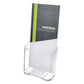 deflecto Docuholder For Countertop/wall-mount Booklet Size 6.5w X 3.75d X 7.75h Clear - Office - deflecto®