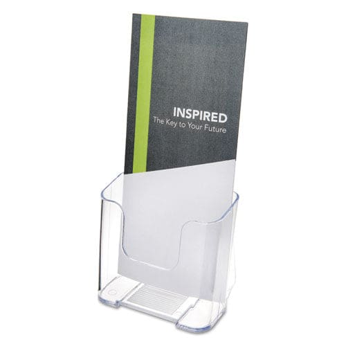 deflecto Docuholder For Countertop/wall-mount Magazine 9.25w X 3.75d X 10.75h Clear - Office - deflecto®