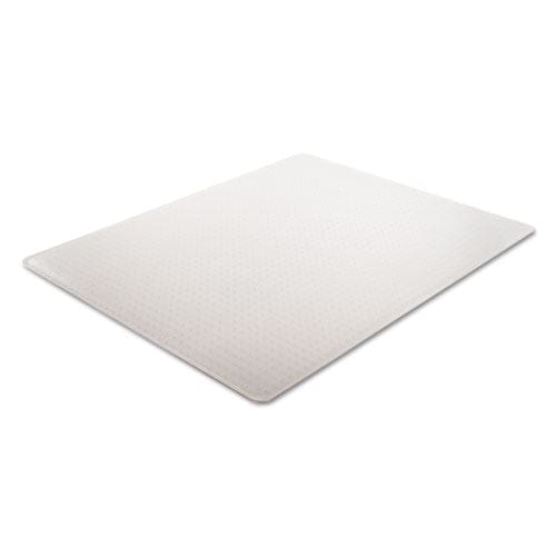 deflecto Duramat Moderate Use Chair Mat For Low Pile Carpet 46 X 60 Wide Lipped Clear - Furniture - deflecto®