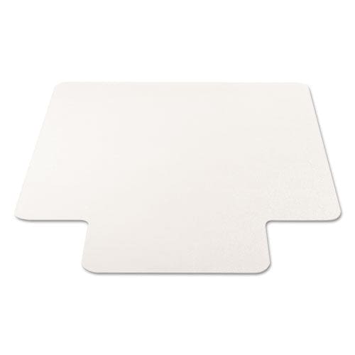 deflecto Economat All Day Use Chair Mat For Hard Floors 45 X 53 Wide Lipped Clear - Furniture - deflecto®