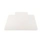 deflecto Economat All Day Use Chair Mat For Hard Floors Lip 46 X 60 Low Pile Clear - Furniture - deflecto®