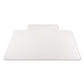 deflecto Economat Occasional Use Chair Mat For Low Pile Carpet 45 X 53 Wide Lipped Clear - Furniture - deflecto®
