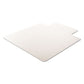 deflecto Execumat All Day Use Chair Mat For High Pile Carpet 45 X 53 Wide Lipped Clear - Furniture - deflecto®