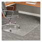 deflecto Execumat All Day Use Chair Mat For High Pile Carpet 46 X 60 Rectangular Clear - Furniture - deflecto®