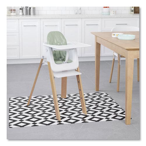 deflecto Fashionmat Chair Mat Rectangular 35 X 40 Diamonds - Furniture - deflecto®