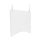 deflecto Hanging Barrier 35.75 X 24 Acrylic Clear 2/carton - Furniture - deflecto®