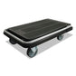 deflecto Heavy-duty Platform Cart 500 Lb Capacity 21 X 32.5 X 37.5 Black - Janitorial & Sanitation - deflecto®