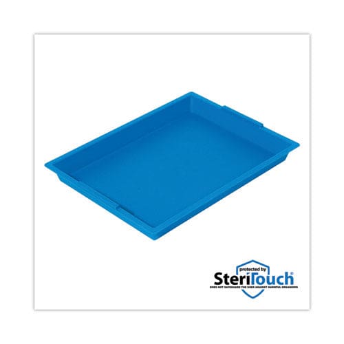 deflecto Little Artist Antimicrobial Finger Paint Tray 16 X 1.8 X 12 Blue - School Supplies - deflecto®