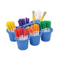 deflecto Little Artist Antimicrobial Six-cup Caddy Blue - School Supplies - deflecto®