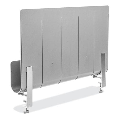 deflecto Oasis Privacy Panel 24 X 2.7 X 16.36 Gray - Furniture - deflecto®