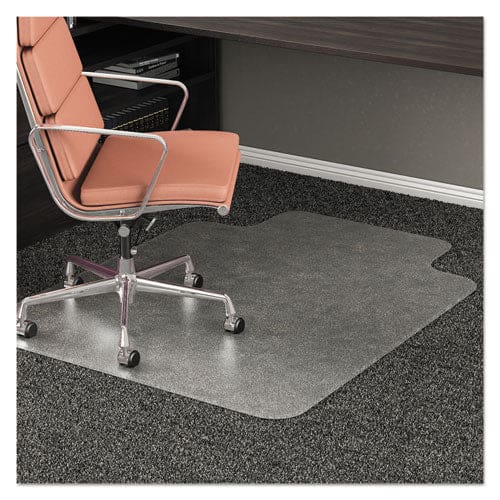 deflecto Rollamat Frequent Use Chair Mat Med Pile Carpet Flat 36 X 48 Lipped Clear - Furniture - deflecto®