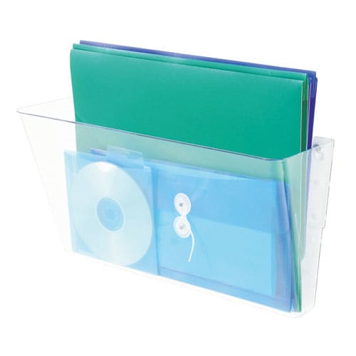 deflecto Stackable Docupocket Wall File Legal Size 16.25 X 4 Clear - Office - deflecto®