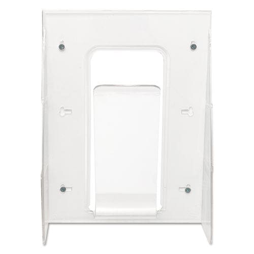 deflecto Stand-tall Wall-mount Literature Rack Magazine 9.13w X 3.25d X 11.88h Clear - Office - deflecto®