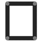 deflecto Superior Image Window Display 8.5 X 11 Insert Clear/black - Office - deflecto®