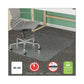 deflecto Supermat Frequent Use Chair Mat For Medium Pile Carpet 36 X 48 Rectangular Clear - Furniture - deflecto®