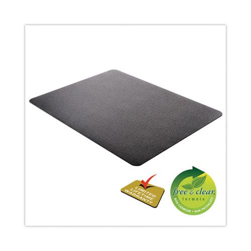 deflecto Supermat Frequent Use Chair Mat For Medium Pile Carpet 45 X 53 Rectangular Black - Furniture - deflecto®